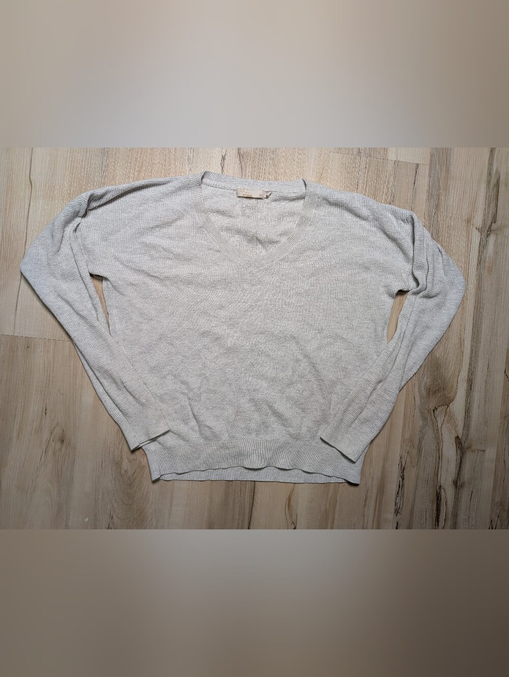 prAna Milani V-Neck Sweater Gray